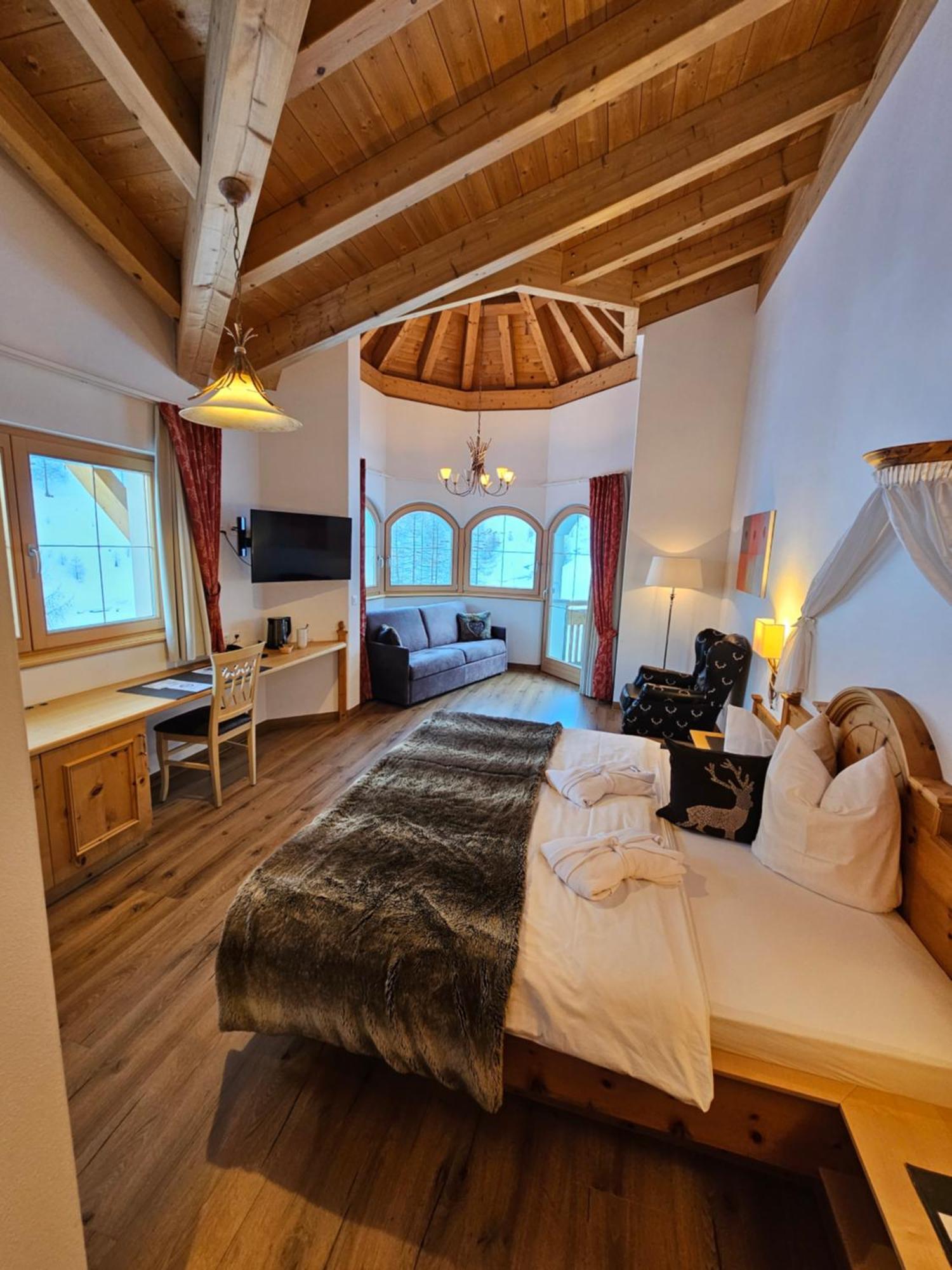 Chasa Castello Relax & Spa Samnaun Exterior foto