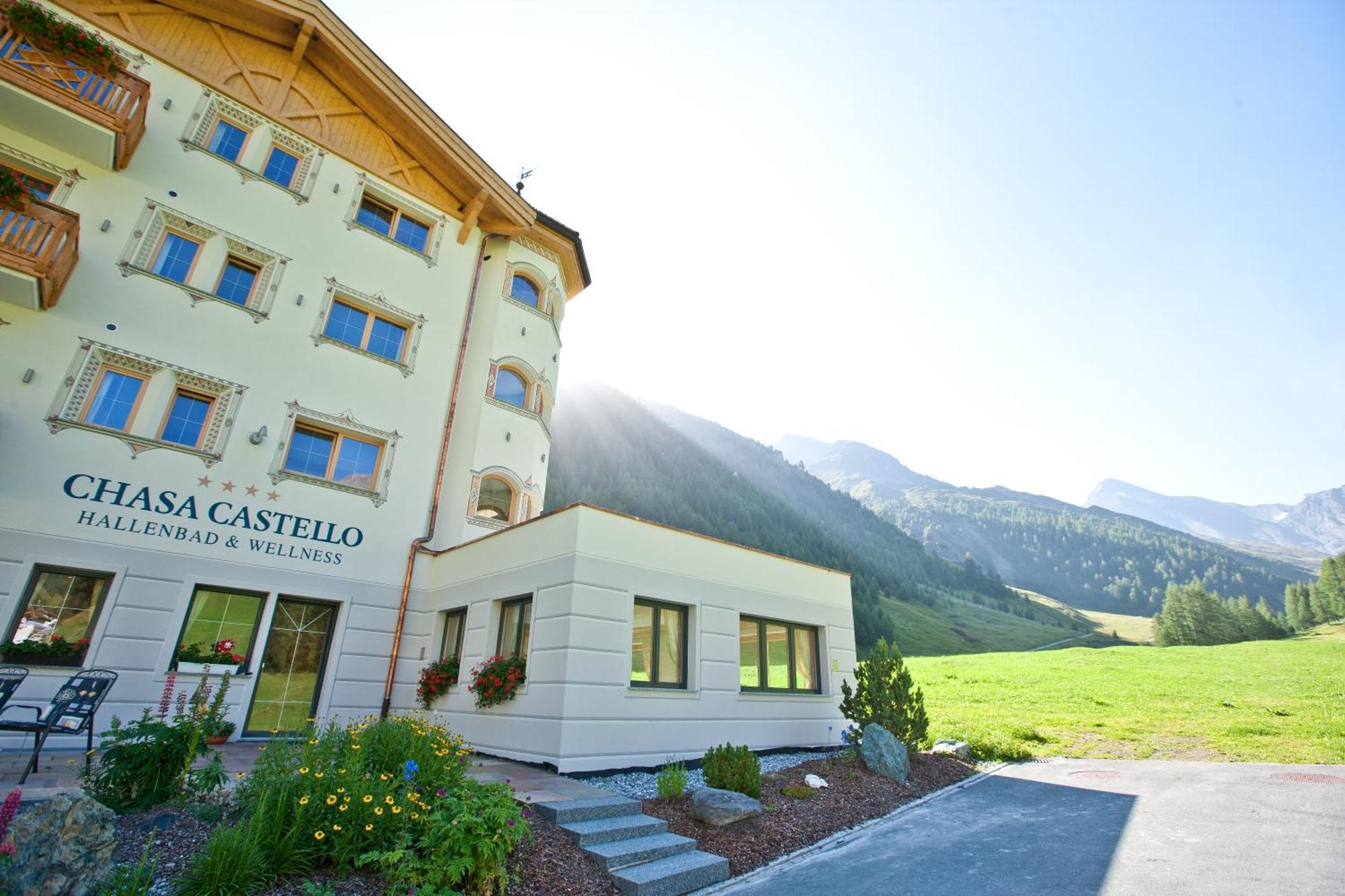 Chasa Castello Relax & Spa Samnaun Exterior foto