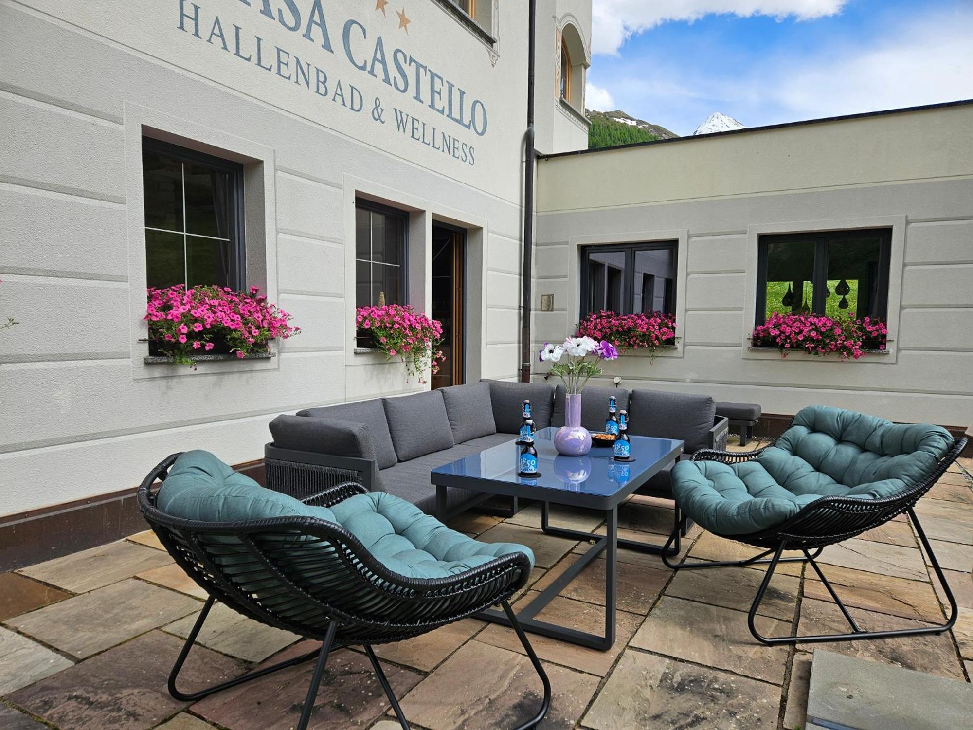Chasa Castello Relax & Spa Samnaun Exterior foto